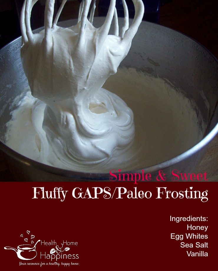 Simple Meringue Frosting Refined Sugar Free ⋆ Health, Home, & Happiness