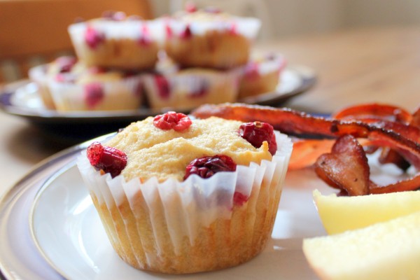 Cranberry Almond Muffins - GAPS and Paleo