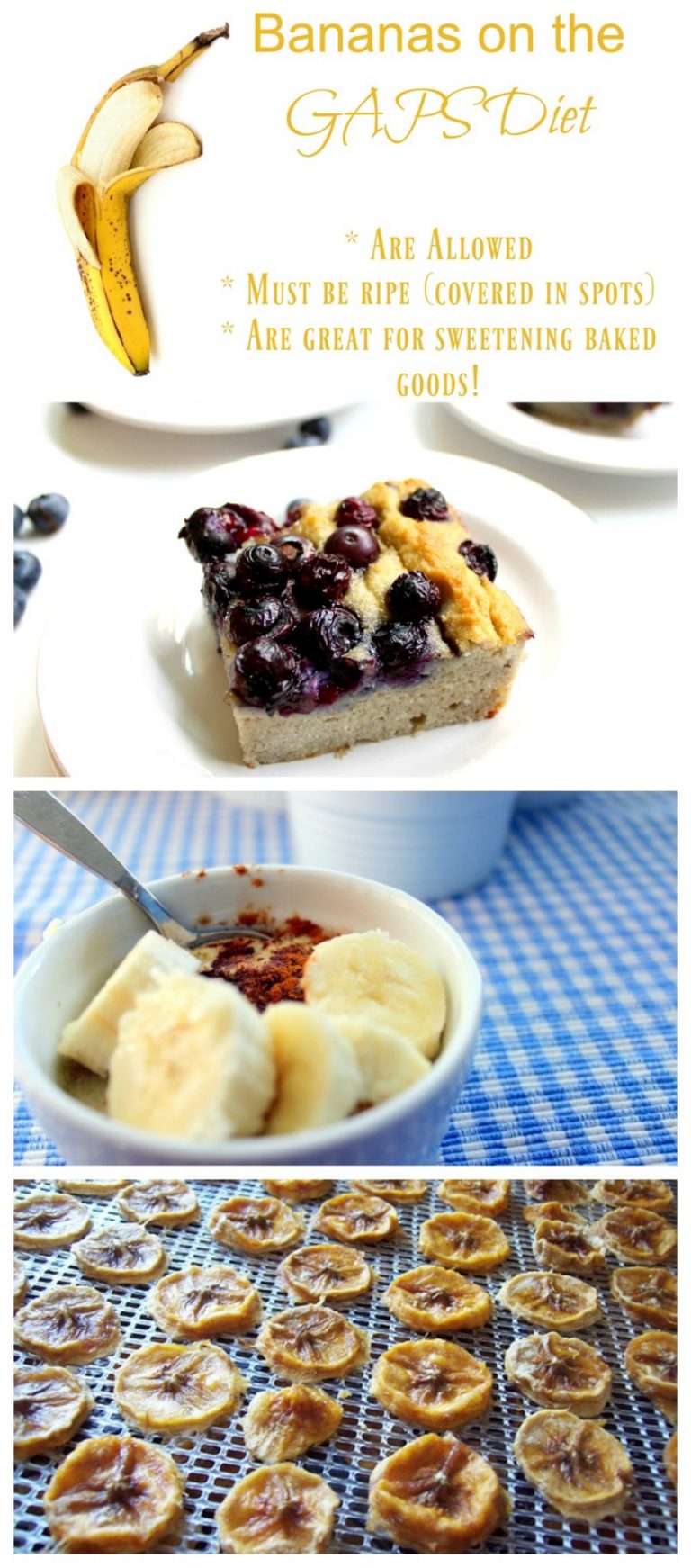 Are Bananas Allowed on the GAPS and SCD Diets? ⋆