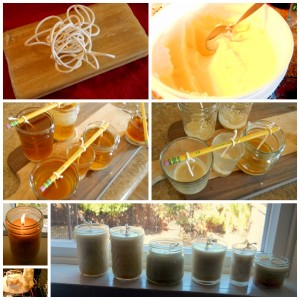 Beeswax and Palm Candles, how to make