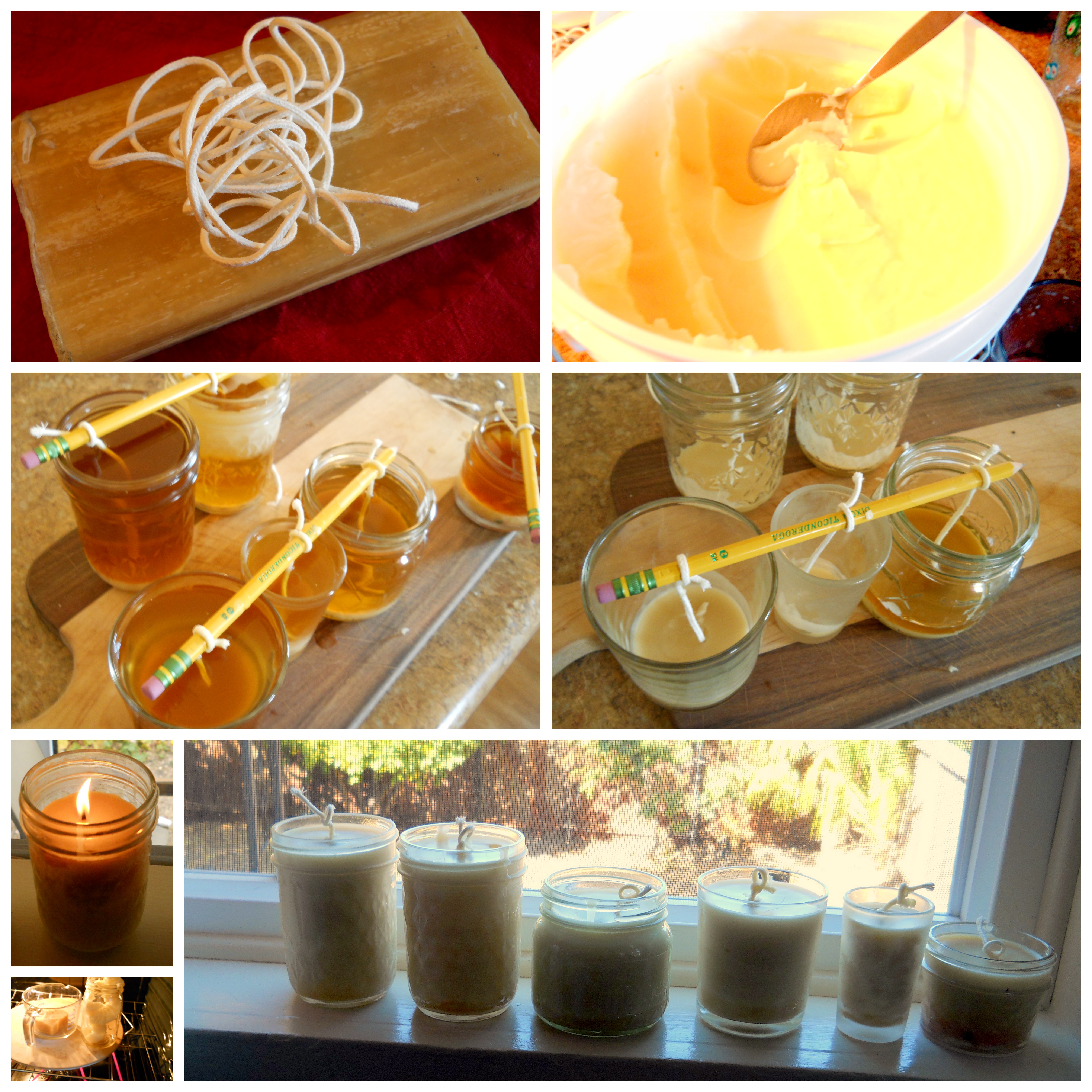 How To Make Healthy Beeswax Palm Candles and Save Money ⋆ Health