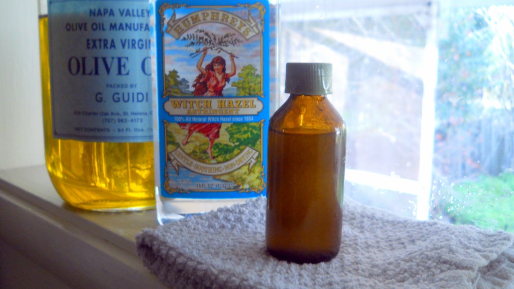 Olive Oil Witch Hazel Natural Makeup Remover