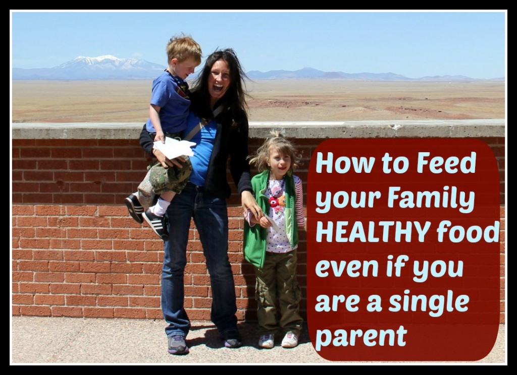 feeding your family healthy when you are a single mom