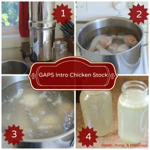 GAPS Intro Stage 1 Chicken Broth