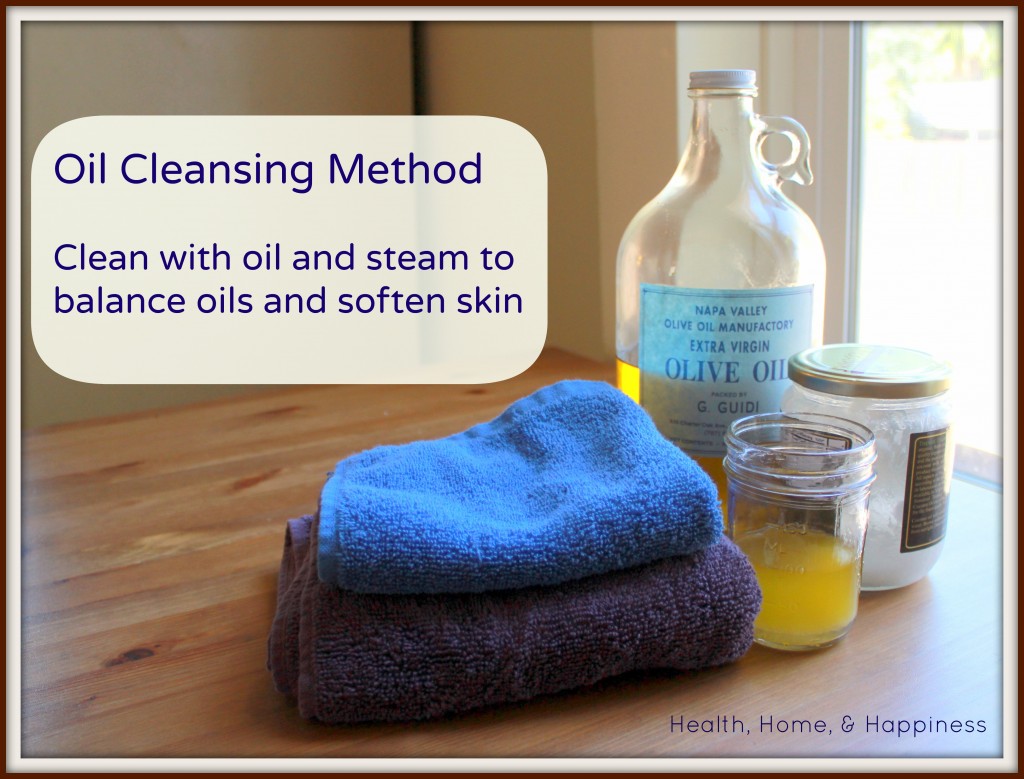 Oil Cleansing Method Face Washing With Olive Coconut And Castor Oil