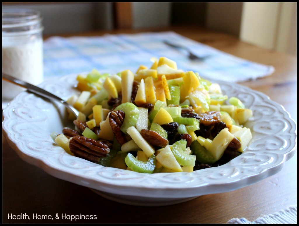 Apple Celery Salad from Grain-Free Meal Plans