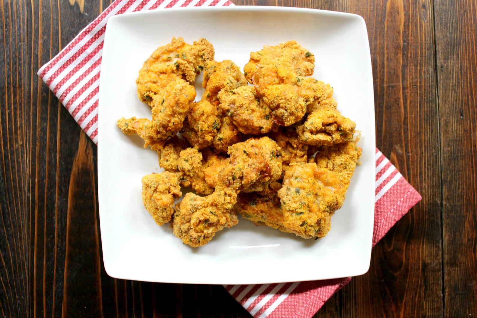 Dairy-Free Keto Baked ‘Fried’ Chicken Nuggets
