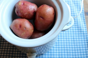 Baked Potatoes in the Slow Cooker