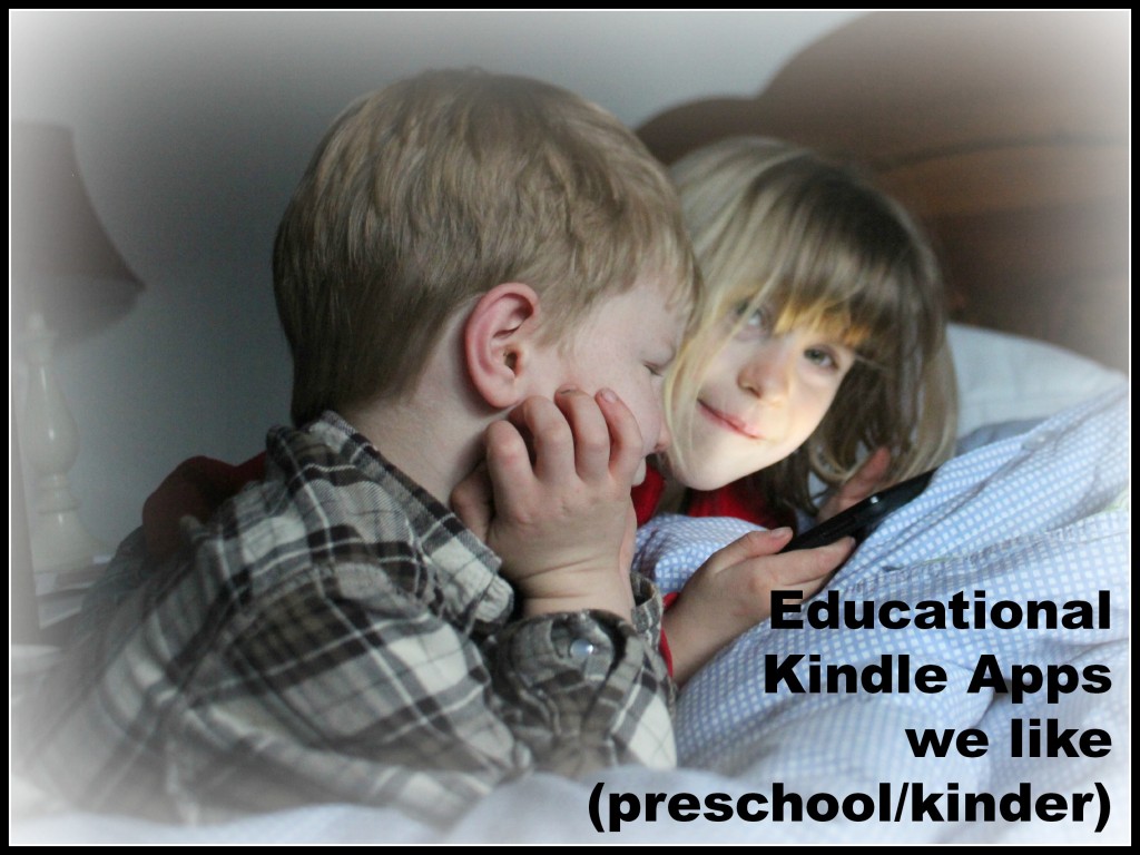 favorite educational preschool kinder Kindle Apps