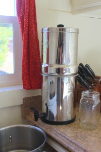 Berkey Filtered Water