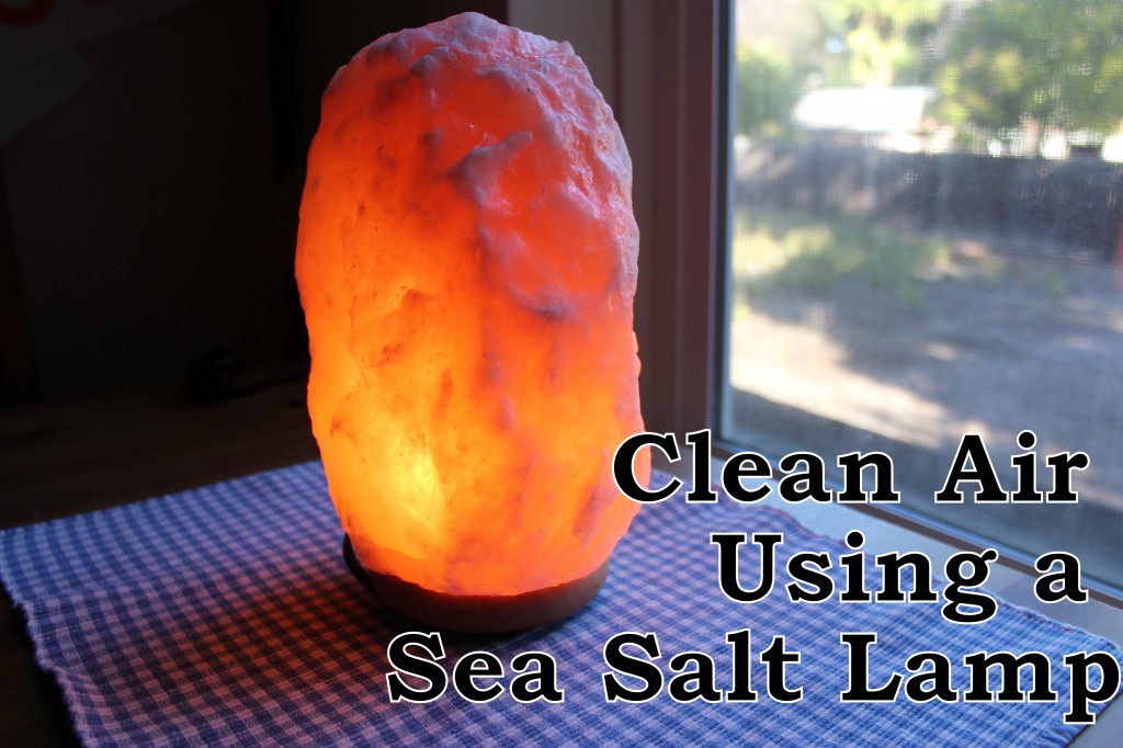 clean air using a sea salt lamp health home and happiness