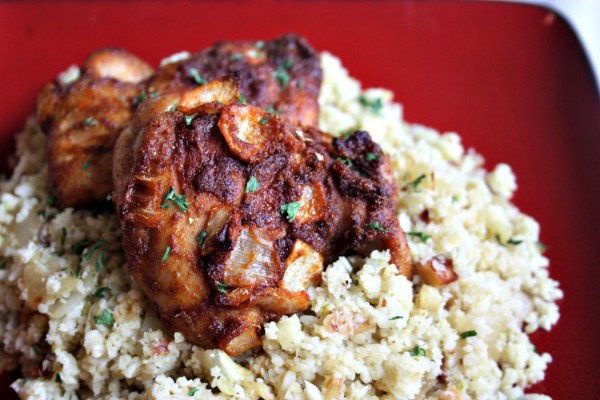 Simple Chicken Tandoori with Curry Cauliflower Rice .jpg (1)