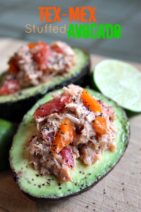 Tex-Mex Tuna Stuffed Avocado - Paleo, GAPS from Health, Home & Happy.jpg