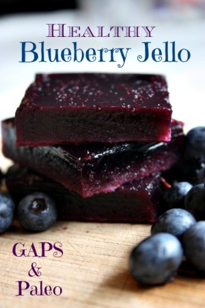 GAPS & Paleo Healthy Blueberry Jello - from Health, Home & Happy.jpg