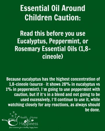 Essential Oil around Children