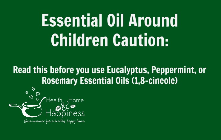 Essential oil and children caution