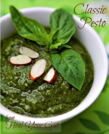 Classic Pesto from the HEAL YOUR GUT - Health, Home & Happiness