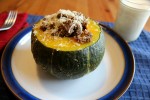 Grain Free Beef Stuffed Winter Squash