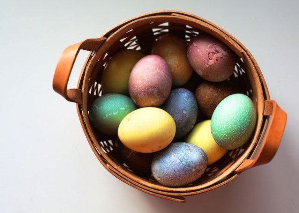 Easter Eggs Using Natural Food Dyes