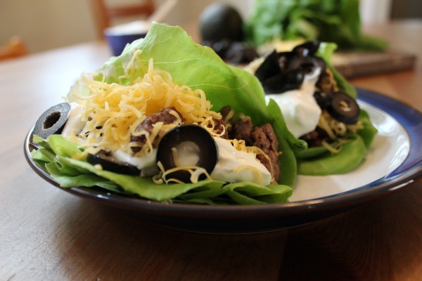 Replace the corn or flour tortilla with a couple lettuce leaves - boom, a fresh delicious grain-free remake of your favorite tacos!