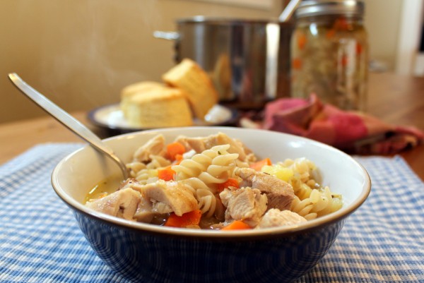 Get Well Soon Gluten Free Chicken Noodle Soup