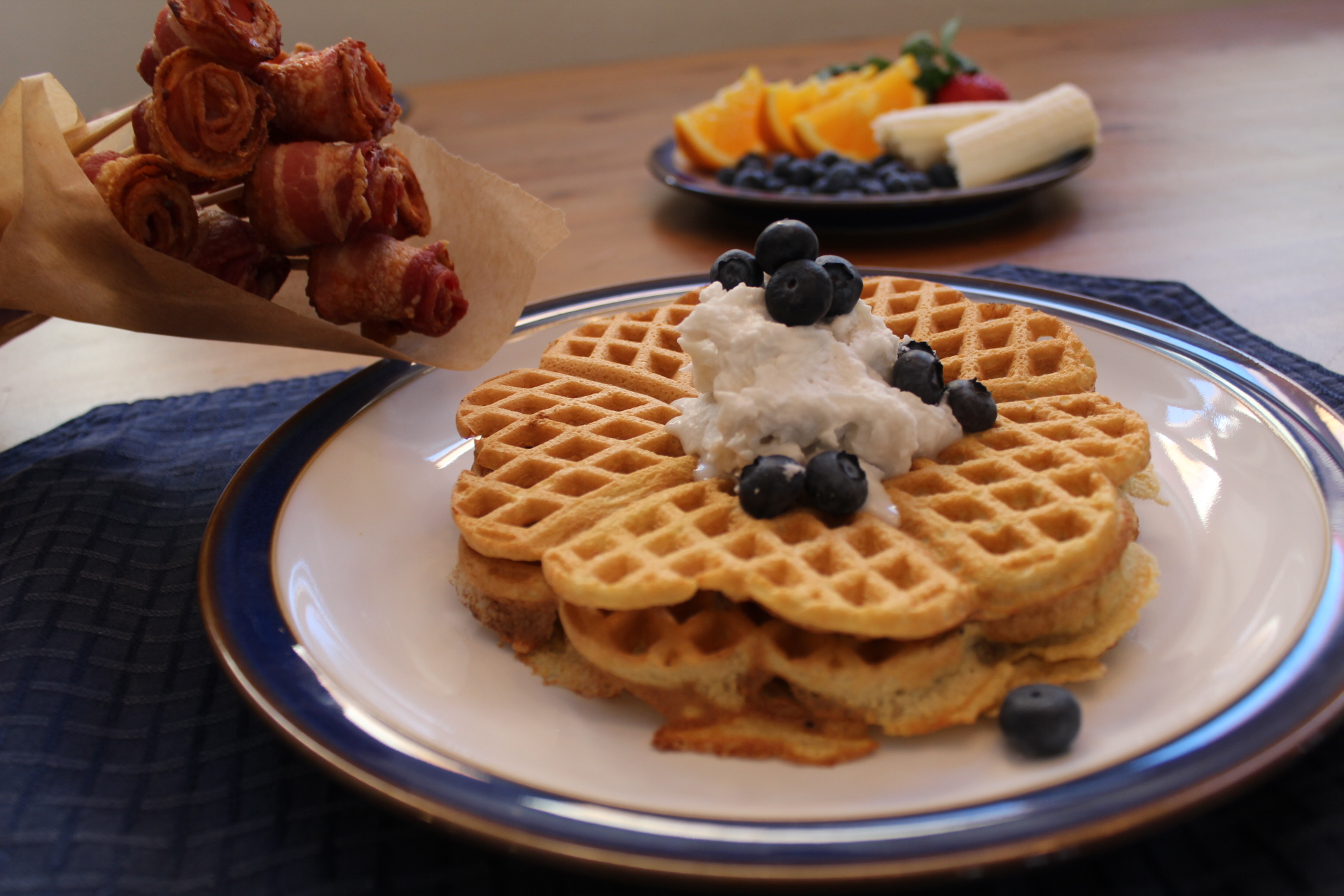 SCD Waffles Made with Coconut Flour (GAPS Too)