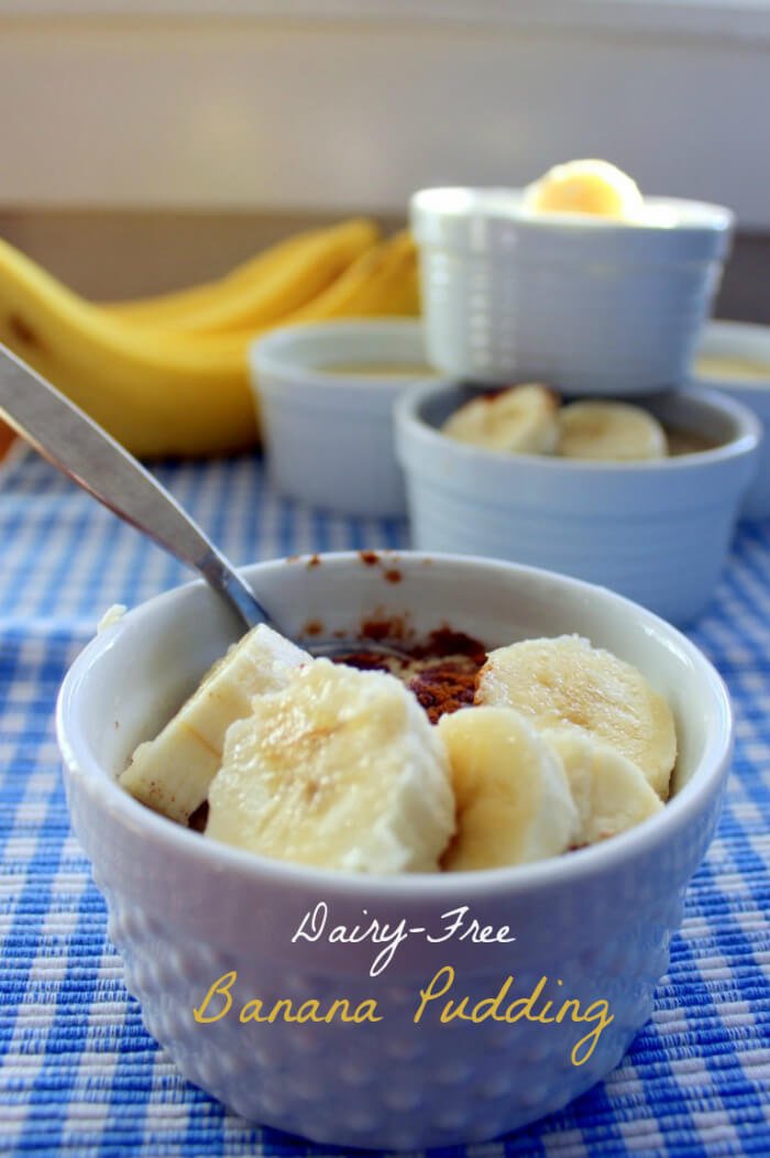 Dairy Free Banana Pudding - GAPS and Paleo