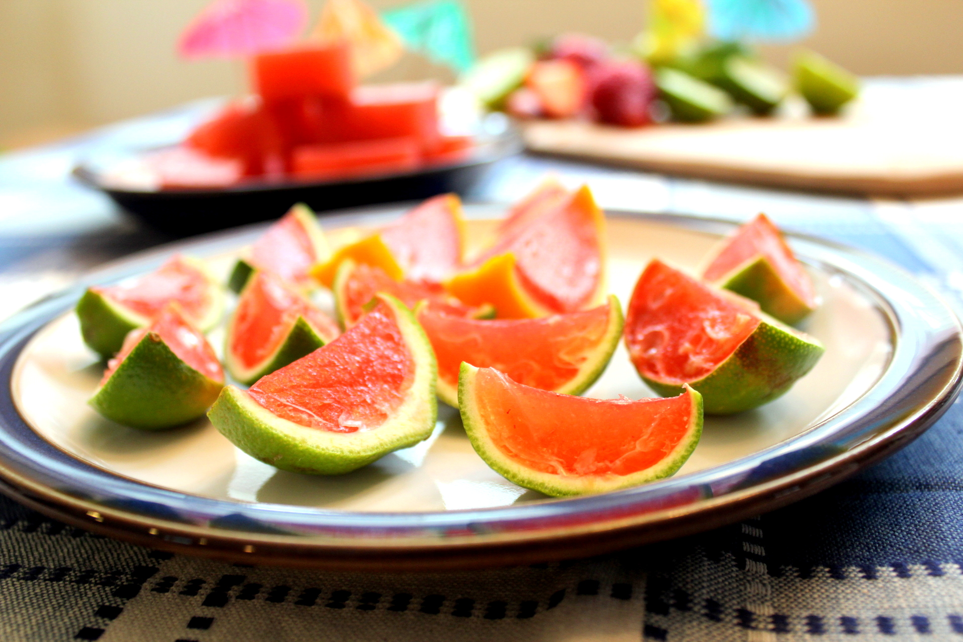 fruit jello shots