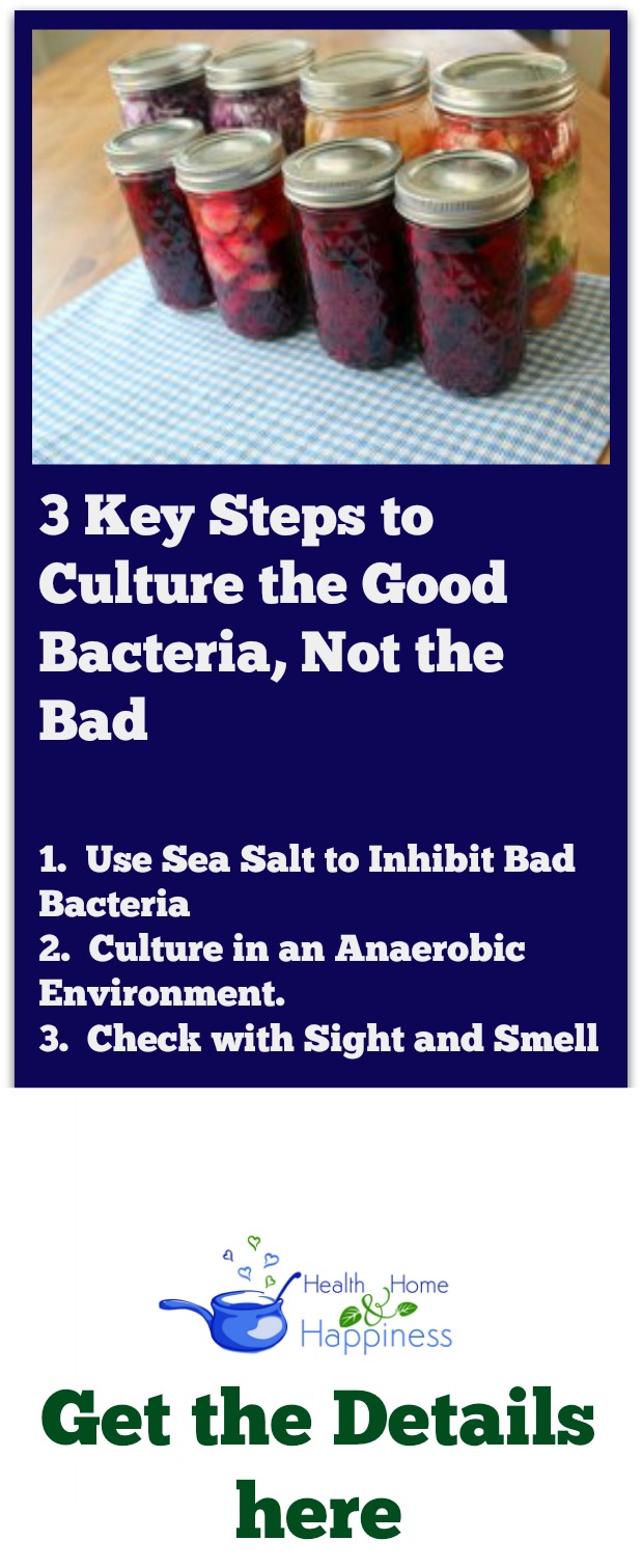 3 key steps to culture vegetables