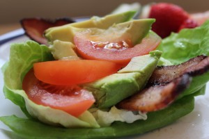 BLAT Bacon Lettuce Avocado Tomato