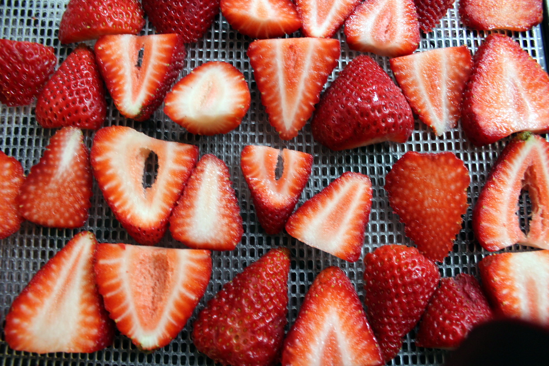 make ze dried strawberries