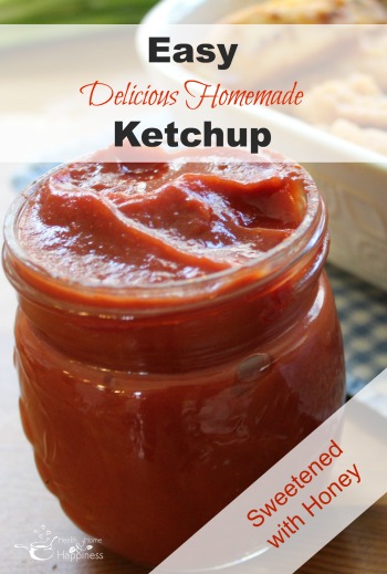 Easy homemade ketchup - no corn syrup