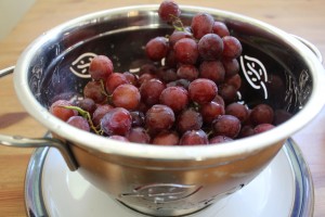grapes fruit dessert
