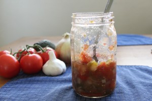 Easy Cultured Salsa