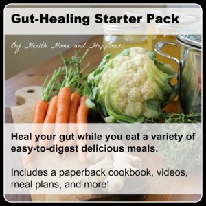 gut-healing starter pack by health home and happiness