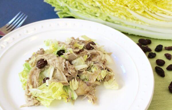 Napa Chicken Salad - Freezer to Slow Cooker Easy Recipe