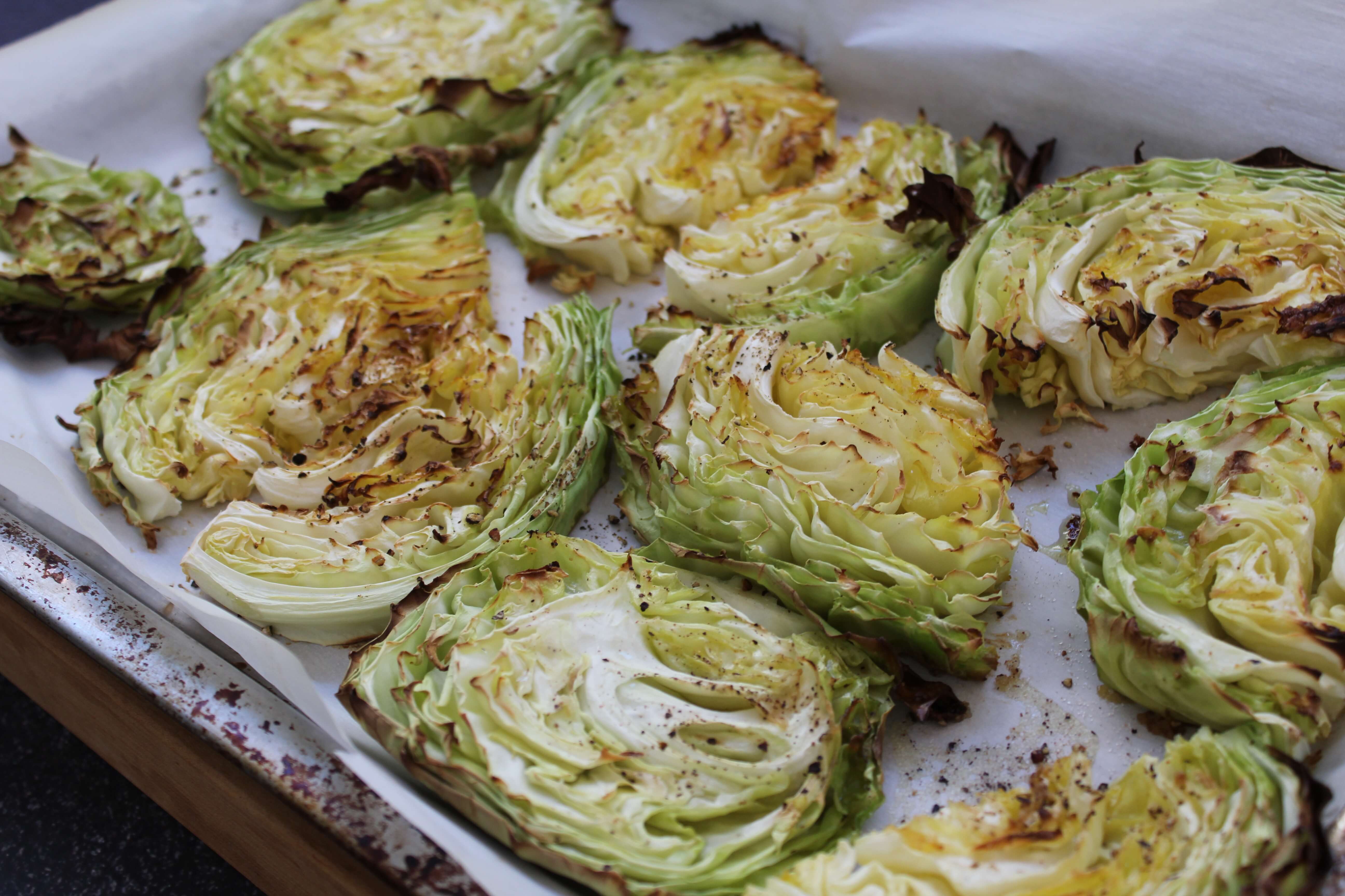 Easy Roasted Cabbage Steaks