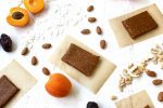 Apricot Coconut Homemade Paleo Protein Bars