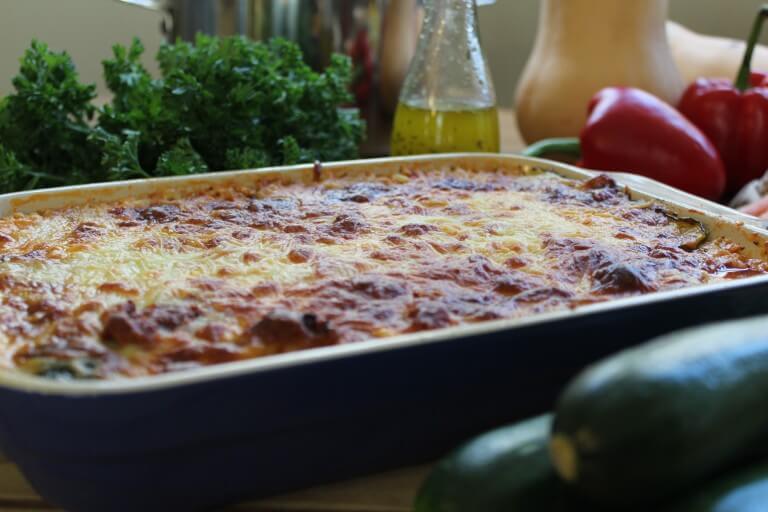 freezer cooking - zucchini lasagna