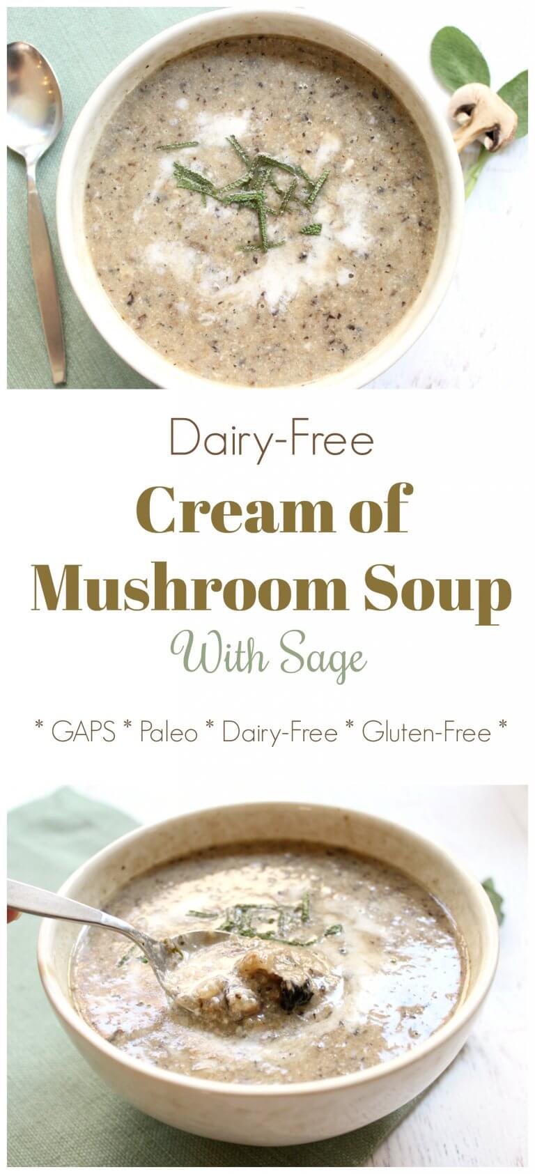 Swoon-Worthy Dairy-Free Cream of Mushroom Soup Recipe (Keto)