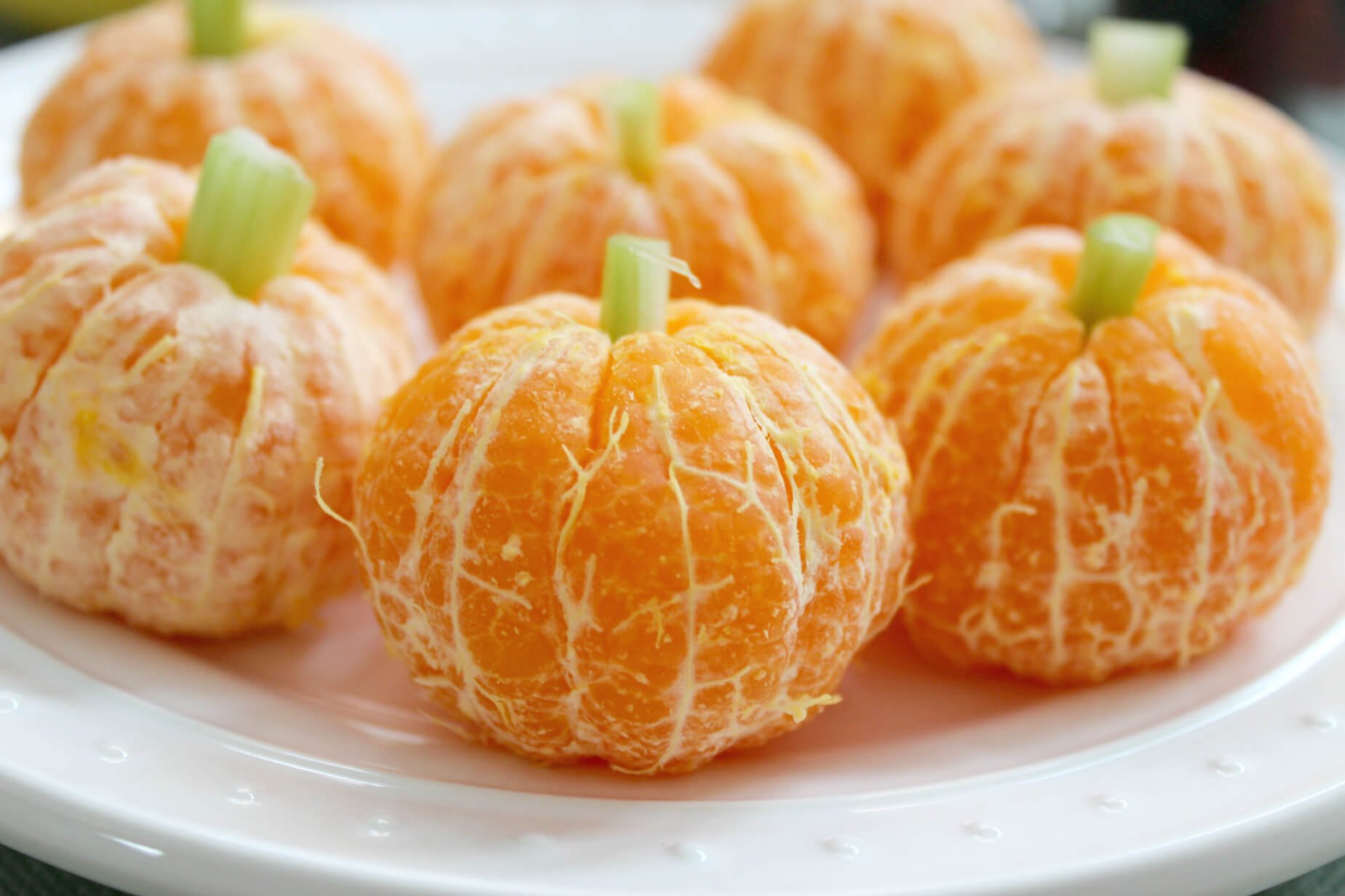 Friendly Clementine Pumpkin Treats For Halloween Health Home Happiness