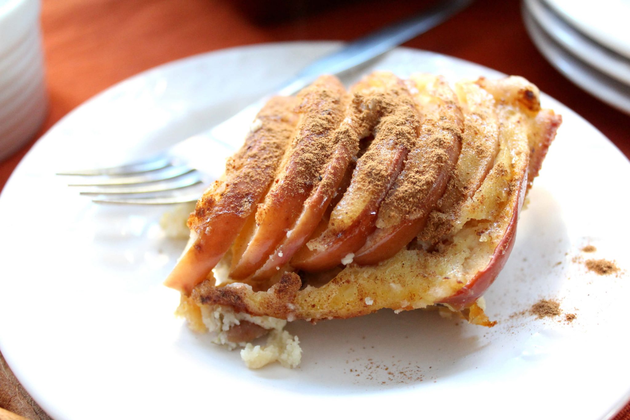 Gluten-Free Apple-Cinnamon Kugel Made With Coconut Flour