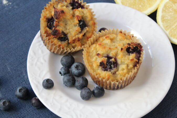 Coconut Flour Blueberry-Banana Muffins with Vanilla and Lemon ⋆ Health ...