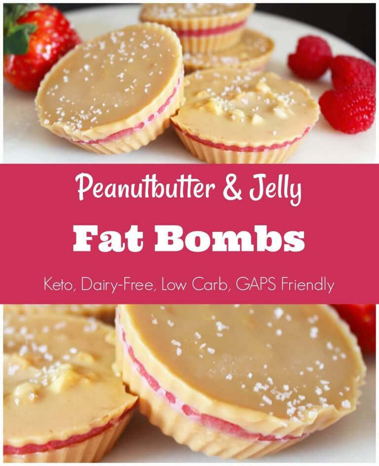 Delicious Peanut Butter And Jelly Fat Bombs Keto ⋆ Health Home And Happiness 