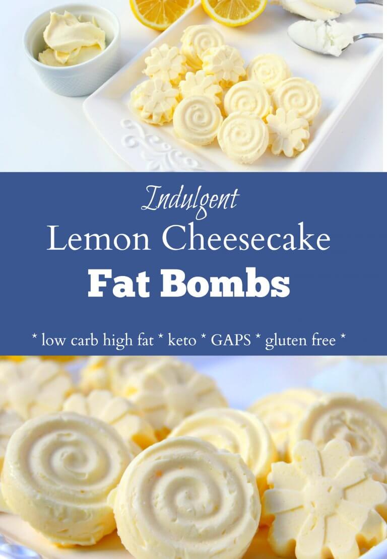 Decadent Probiotic Lemon Cheesecake Fat Bombs Low Carb, Keto, GAPS ⋆ Health, Home, & Happiness