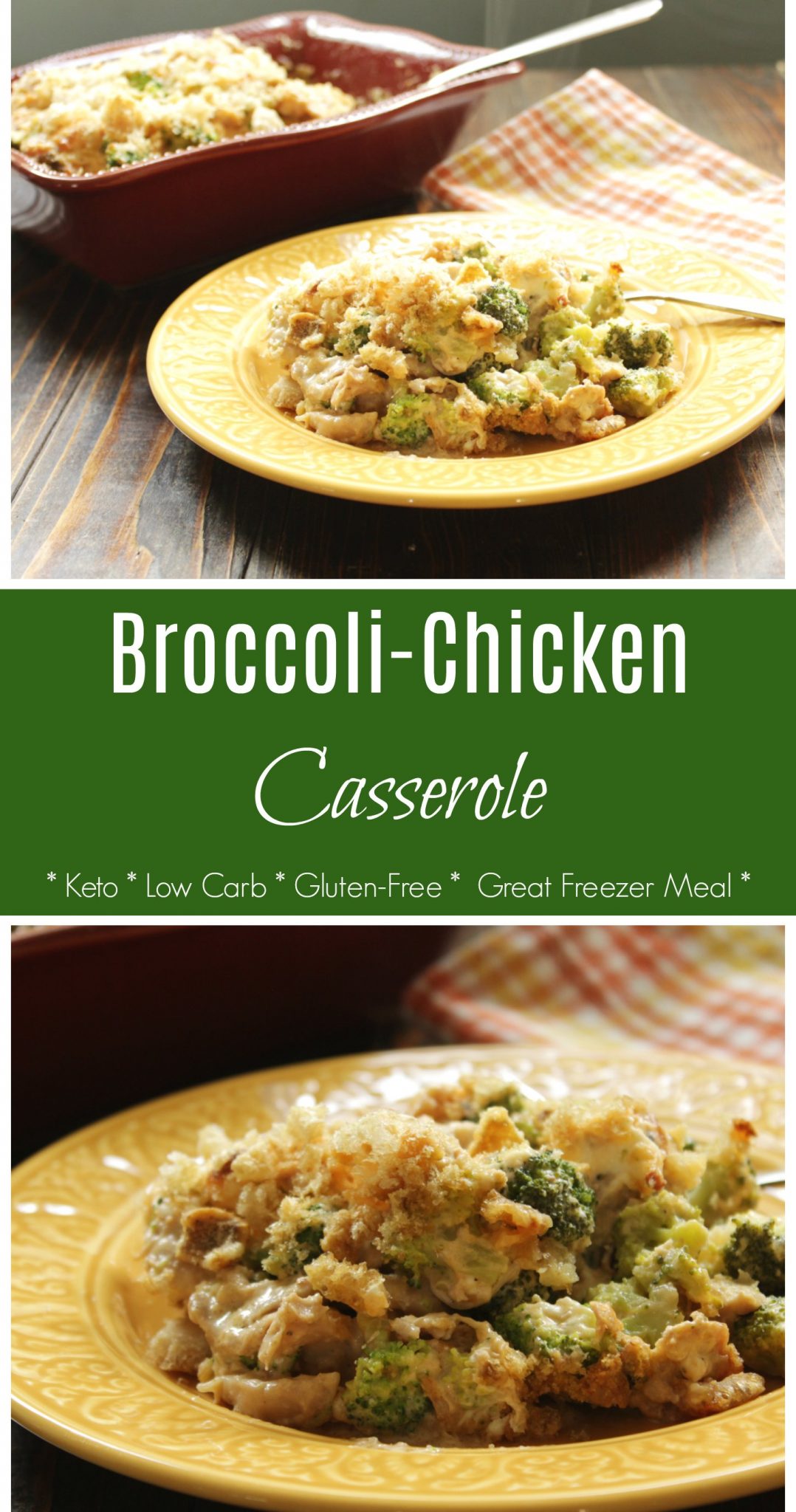 Keto Broccoli Chicken Casserole - Health, Home, & Happiness