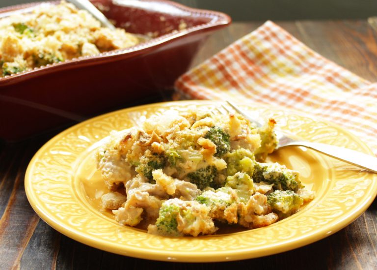 Keto Broccoli Chicken Casserole ⋆ Health, Home, & Happiness