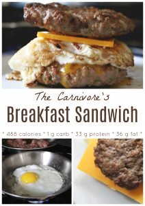 Carnivore Breakfast Sandwich Recipe ⋆ Health, Home, & Happiness