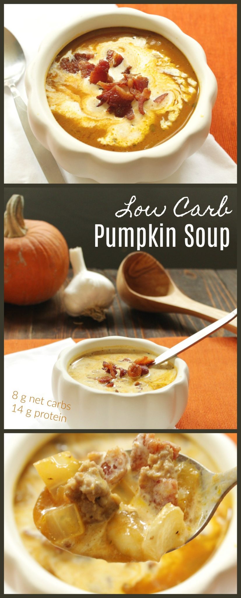 Low Carb Pumpkin Soup with Pork Sausage (Keto, GAPS, Dairy Optional) ⋆ ...