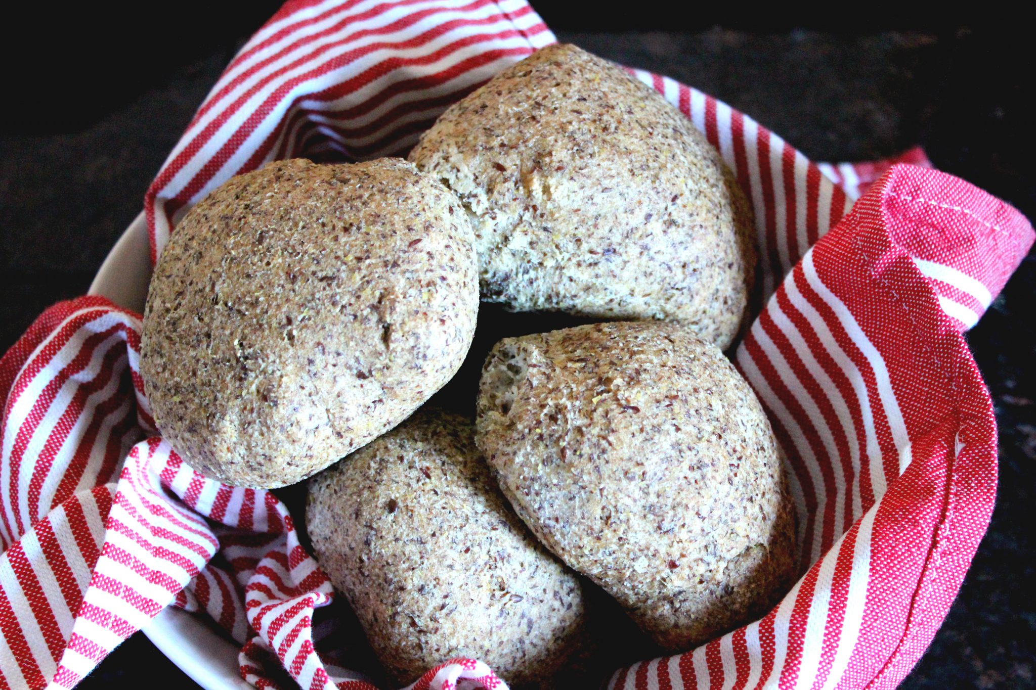 Egg-Free Dairy-Free Keto “Bread” Rolls